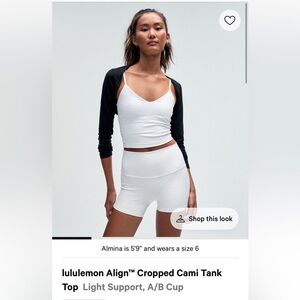 Lululemon align cami tank